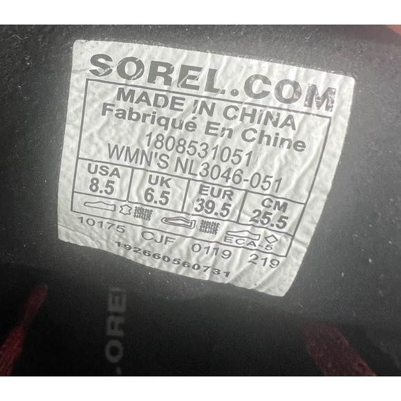 Sorel Lexie Wedge Boots Womens Size 8.5 Gray Winter Comfy Preppy Luxury Ankle - Picture 10 of 11